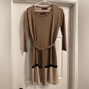 The Limited Lightweight Seater Dress with Tie Jacket Size Xs and Small